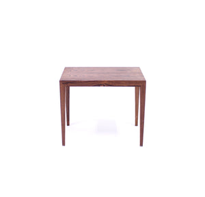 Severin Hansen, rosewood side/lamp table for Haslev, Denmark, 1960s