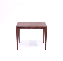 Load image into Gallery viewer, Severin Hansen, rosewood side/lamp table for Haslev, Denmark, 1960s