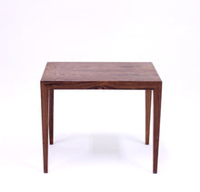 Load image into Gallery viewer, Severin Hansen, rosewood side/lamp table for Haslev, Denmark, 1960s