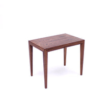 Load image into Gallery viewer, Severin Hansen, rosewood side/lamp table for Haslev, Denmark, 1960s