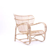 Load image into Gallery viewer, Viggo Boesen, bamboo &amp; rattan easy chair, 1960s