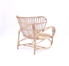 Load image into Gallery viewer, Viggo Boesen, bamboo &amp; rattan easy chair, 1960s