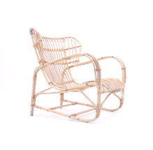 Load image into Gallery viewer, Viggo Boesen, bamboo &amp; rattan easy chair, 1960s
