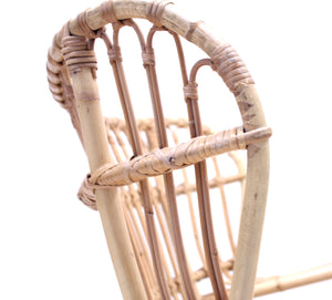 Viggo Boesen, bamboo & rattan easy chair, 1960s