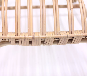 Viggo Boesen, bamboo & rattan easy chair, 1960s