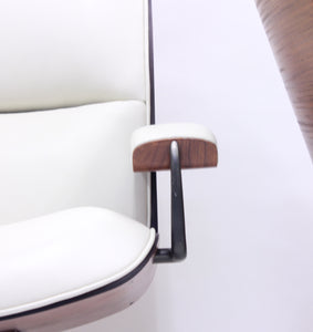 Ico & Luisa Parisi, pair of swivel lounge chairs for MIM, 1950s