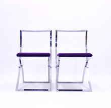 Load image into Gallery viewer, Marcello Cuneo, pair of Luisa chairs for Mobel Italia, 1970s