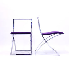 Load image into Gallery viewer, Marcello Cuneo, pair of Luisa chairs for Mobel Italia, 1970s