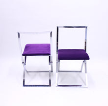Load image into Gallery viewer, Marcello Cuneo, pair of Luisa chairs for Mobel Italia, 1970s