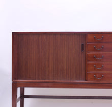 Load image into Gallery viewer, Ole Wanscher mahogany sideboard, A.J. Iversen, 1940s