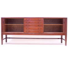 Load image into Gallery viewer, Ole Wanscher mahogany sideboard, A.J. Iversen, 1940s