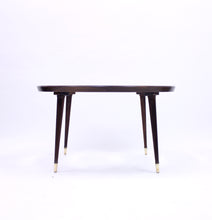 Load image into Gallery viewer, Mid-century Scandinavian glass and rosewood coffee table, ca 1950s