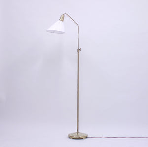 ASEA, brass floor lamp, attributed to Hans Bergström, 1950s