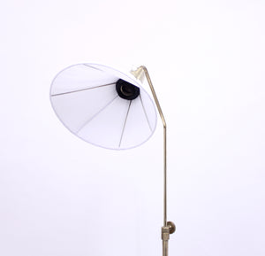 ASEA, brass floor lamp, attributed to Hans Bergström, 1950s