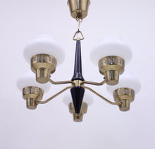 Load image into Gallery viewer, ASEA five light ceiling lamp, 1950s