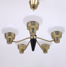 Load image into Gallery viewer, ASEA five light ceiling lamp, 1950s