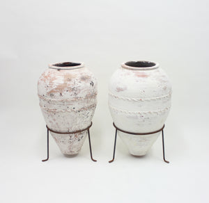 Large pair of early 20th Century Mediterranean Olive Jar, ca 1930s