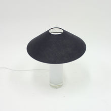 Load image into Gallery viewer, Opaline glass and brass table lamp, FAB, 1960s