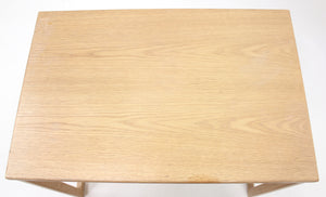 Svante Skogh, oak nesting tables, AB Seffle Möbelfabrik, 1960s
