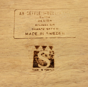 Svante Skogh, oak nesting tables, AB Seffle Möbelfabrik, 1960s
