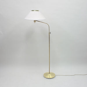 Brass floor lamp by ASEA, attributed to Hans Bergström, 1950s