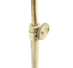 Brass floor lamp by ASEA, attributed to Hans Bergström, 1950s