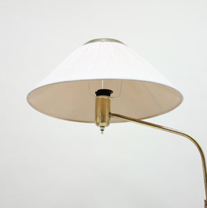 Brass floor lamp by ASEA, attributed to Hans Bergström, 1950s