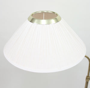 Brass floor lamp by ASEA, attributed to Hans Bergström, 1950s