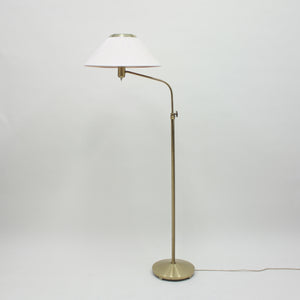 Brass floor lamp by ASEA, attributed to Hans Bergström, 1950s