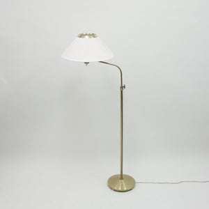 Brass floor lamp by ASEA, attributed to Hans Bergström, 1950s