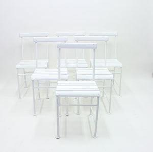 Gunnar Asplund, set of 6 garden chairs for Iwan B. Giertz, 1930s