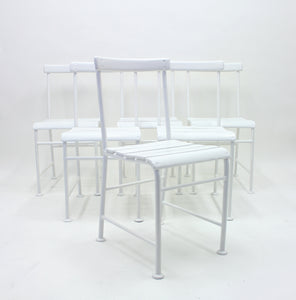 Gunnar Asplund, set of 6 garden chairs for Iwan B. Giertz, 1930s
