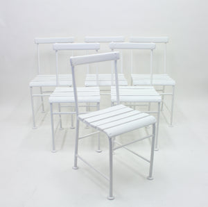 Gunnar Asplund, set of 6 garden chairs for Iwan B. Giertz, 1930s