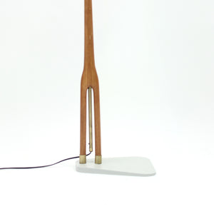 Hans Bergström, rare floor lamp by ASEA, 1950s