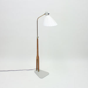 Hans Bergström, rare floor lamp by ASEA, 1950s