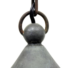 Load image into Gallery viewer, Arts &amp; Crafts iron and glass lantern, early 20th century