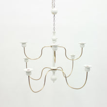 Load image into Gallery viewer, Josef Frank, chandelier for candle lights, model 2586, Svenskt Tenn, 1970s