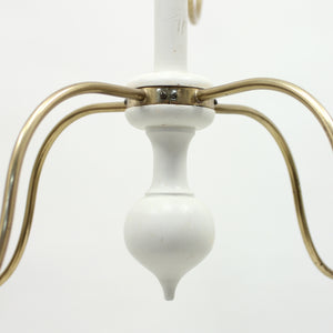 Josef Frank, chandelier for candle lights, model 2586, Svenskt Tenn, 1970s
