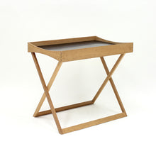 Load image into Gallery viewer, Torsten Johansson, foldable oak tray table for Bo-Ex, 1960s