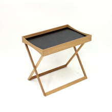 Load image into Gallery viewer, Torsten Johansson, foldable oak tray table for Bo-Ex, 1960s