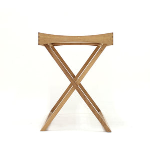 Torsten Johansson, foldable oak tray table for Bo-Ex, 1960s