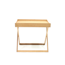 Load image into Gallery viewer, Torsten Johansson, foldable oak tray table for Bo-Ex, 1960s