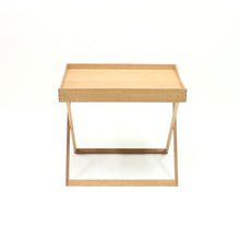 Load image into Gallery viewer, Torsten Johansson, foldable oak tray table for Bo-Ex, 1960s