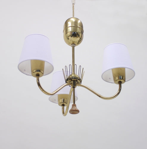 ASEA 3-light ceiling lamp, 1950s