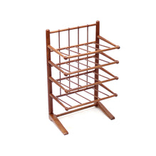 Load image into Gallery viewer, Mahogany magazine or note rack, attributed to Josef Frank, 1950s