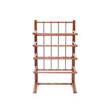 Load image into Gallery viewer, Mahogany magazine or note rack, attributed to Josef Frank, 1950s