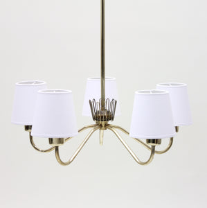 ASEA chandelier with 5 lights, 1950s