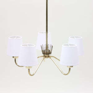 ASEA chandelier with 5 lights, 1950s