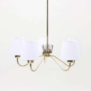 ASEA chandelier with 5 lights, 1950s