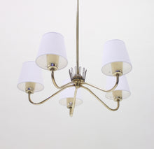 Load image into Gallery viewer, ASEA chandelier with 5 lights, 1950s